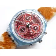 Swatch SCN109 1994 model Chrono FURY Wristwatch Small Type Chronograph Unused