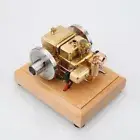 Upgrade 3.2cc Mini Horizontal Water-cooled Double-cylinder Engine Model Kits
