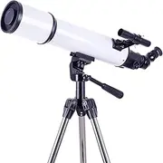 Telescope for Kids& Beginners,80Mm Aperture 600Mm Astronomical Refractor Telescope,Travel Telescope with Carry Bag,Adjustable Height Tripod Little Surprise