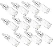 Essential Oil Bottle Dropper Set 12 Pack Perfume Dropper Bottles for Body Oil Dispenser Perfume Mini Oil Dispenser Travel Size