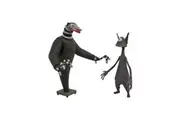 2pc The Nightmare Before Christmas Creature Under the Stairs Figure Set Toy