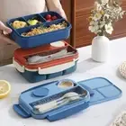 Stackable Bento Lunch Box Lunchable Snack Containers School Kids Office Worker