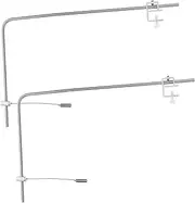 Kisangel 1 Pair of Fish Tank Light Rack Aquarium Lighting Bracket Fish Tank Light Stand Fish Tank Accessories