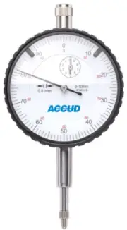 10mm Metric Jeweled Bearing Dial Indicator Accud AC-222-010-11