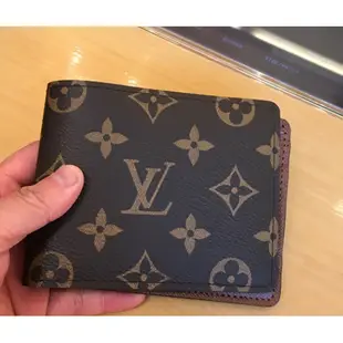 二手 LOUIS VUITTON MONOGRAM M60895 LV 男夾