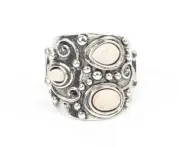 Paparazzi Modern Mountain Ranger White Ring - New