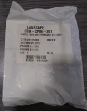 Corning CCH-CP06-25T Patch Panel, 6 ST Simplex OM1 Multimode 62.5 Adapters ~STSI