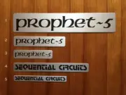 Prophet-5 largest alloy nameplate for Rev. 1 and Rev.2 Picture #1