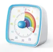 60 Minutes Visual Analog Timer Countdown Clock for Kids and Adults