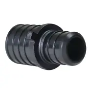 100 PCS. 1" X 3/4" PEX REDUCING COUPLING POLY ALLOY, PEX B CRIMP PLASTIC FITTING