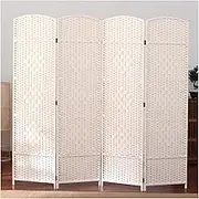 Hanging Room Divider, Hanging Room Divider Folding Room Screen Divider,Freestanding Hand-Woven Privacy Screens,Bedroom Partition Screen,Movable Balcony Hotel Partial Partition,2 Styles