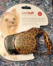 Petstuff Retractable Leash, Size S, Dog up to 22LB, Extends To 10 Feet NIB