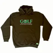 Oob Golf The Art Of Playing Fetch - Funny Novelty Hoodies Hoodie