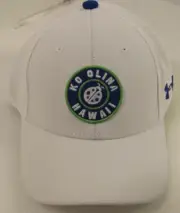 Ko Olina Golf Club Hat Youth Size White Adjusts Hawaii Resort Cap Boys Girls New