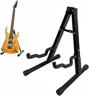 Guitar Stand Acoustic Guitar Stand Holder Foldable A-Frame Guitar Floor Stand for Electric, Classical, Bass, Banjo, Mandolin, Cello
