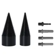 Removable Firewood Log Splitter Drill Bit Cutting Tool for Hand Drill