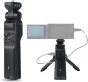 Shooting Grip Mini Tripod for Sony A7IV A7SIII ZV-1 A7RIV A7RIII A7RII A7SII A7S