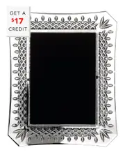 Waterford Lismore Photo Frame 5X7 with $17 Credit