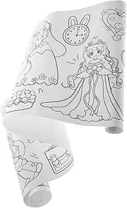 Generic 1 Roll Graffiti Scroll Camera Paint Drawing Pad Camera for Drawing Paper Painting Paper Practical Coloring Poster Coloring Poster for