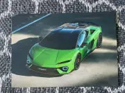 2025 LAMBORGHINI TEMERARIO SUPERCAR POSTER BROCHURE
