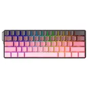 MonsGeek FUN60 Ultra Glare HE Switch Keyboard Black and Pink