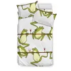 FROG DRUNK PATTERN BEDDING SET