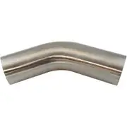 Aeroflow 304 S/S Bend 45 Deg 4-1/2" O.D1.5mm (.059") 150mm / 6" Leg - AF9502-4500