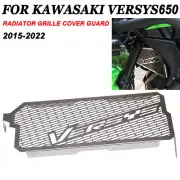 Silver Radiator Grille Cover Guard For KAWASAKI Versys 650 Versys650 2015-2022