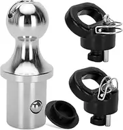 60618 OEM Puck System Gooseneck Hitch Kit,30K lbs 2-5/16-In Gooseneck Ball,Fits 2013-2024 Dodge Ram 2500 3500 High-Strength Cast Steel Trailer Parts