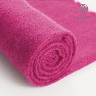 桃紫｜窄版素面系列 圍巾/披肩 BANNIES 喀什米爾圍巾 手工 尼泊爾 羊絨 披肩/圍巾 專櫃品牌