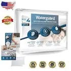 Luxury Quilted Waterproof Pillow Protector - Set of 4, Bed Bug & Dust Mite Proof