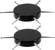 Generic Nail Polish Dotting Tool 2pcs Circular Dotting Pen Set Manicure Dotting Tools Shapes Easy Nail Art