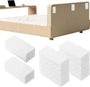 20Pcs Headboard Stoppers for Wall, EVA Foam Anti-Vibration Soundproof Pads for B