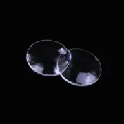 2pc 42 Diameter K9 Optical Glass Double Convex Lens For 3D Glasses VR Lens