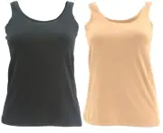 TERRAMAR W8118 WOMEN'S QUICK DRYING, BREATHABLE TANK TOP UNDERWEAR MEDIUM