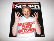 Vegas Seven Magazine Gordon Ramsay Baddest Master Chef In Town NEW