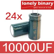 LONELY BINARY 10000UF 4700UF 16V Capacitor Kit ARDUINO ESP32 RASPBERRY