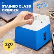DIY Diamond Glass Grinding Machine Portable Mini Stained Electric Grinder 220V.