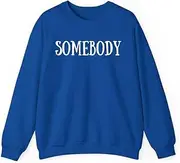 [X.Style] Somebody's Problem Couples Matching Hoodie, Couple Sweatshirt, Wife, Funny Couple Sweatshirt, Couple Matching Sweatshirts. - Copy ds000 Sweater Royal L