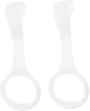 ERINGOGO 2pcs Baby Pull up Rings for Playpen Toddler Stand Ring Handles Nursery Accessories Easy Setup Lightweight