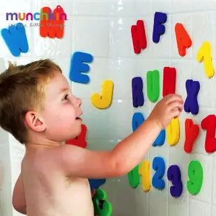 【munchkin】字母數字洗澡玩具學習組