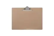 Marbig Masonite A3 Clipboard w Large Clip Landscape Writing File Hardboard