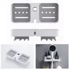 Bathroom Storage Shelf Pole Shower Caddy Basket Tidy Hanging Organiser Tray√
