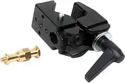 Manfrotto 035RL Super Clamp with 2908 Standard Stud - Replaces 2900 - Black
