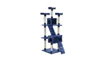 YES4PETS 180 cm Cat Scratching Post Tree W ladder-Blue