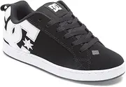 [DC Shoes] Women's Court Graffik Trainers, Black White Stencil, 6.5 AU