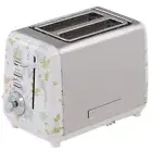 NEW Laura Ashley Elveden 2 Slice Toaster White & Silver