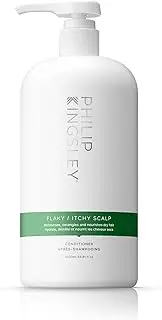 Philip Kingsley | Flaky/Itchy Scalp Conditioner | Anit-Dandruff Conditioner For Flaky, Itchy, Dry and/or Oily Scalps | Cleansing Scalp Care | Hydrates, Soothes, Calms and Detangles | 1000ml