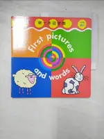 【書寶二手書T4／少年童書_CQ6】第一本認字書 = FIRST PICTURES AND WORDS_ANGIE SAGE繪圖