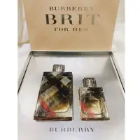 在飛比找蝦皮購物優惠-#BURBERRY #博伯利 風格女性淡香精經典格紋禮盒10